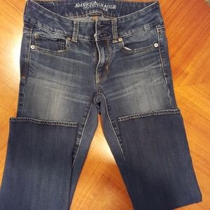 American Eagle Artist cropped jean